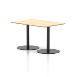 Italia Rectangular Poseur Table Black Leg - image 4