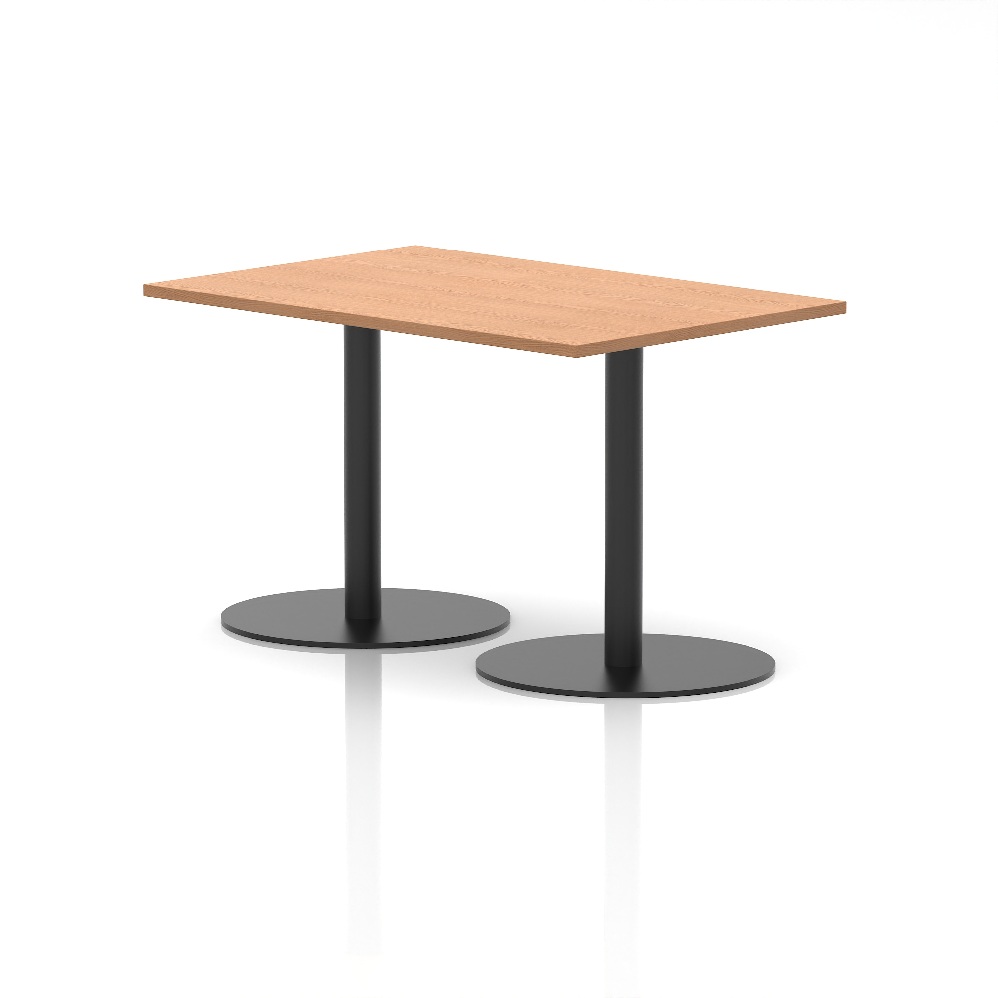 Italia Rectangular Poseur Table Black Leg - image 5