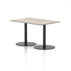 Italia Rectangular Poseur Table Black Leg - image 6