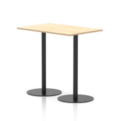 Italia Rectangular Poseur Table Black Leg - image 10