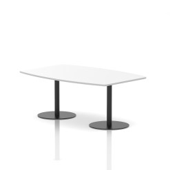 Italia High Gloss Boardroom Table Black Leg - image 2