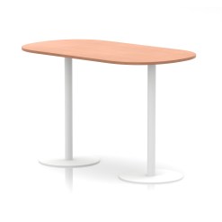 Italia Boardroom Table White Leg - image 7