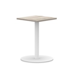 Italia Square Poseur Table White Leg - image 6