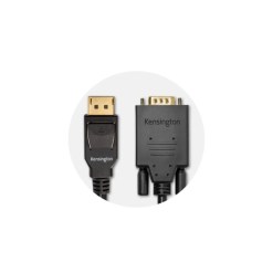 Kensington DisplayPort 1.2 (M) to VGA (M) passive unidirectional cable, 1.8m (6ft) - image 9