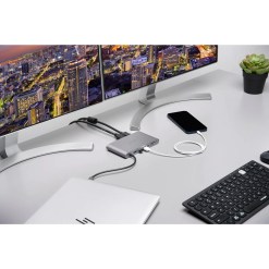 Kensington UH1440P USB-C 5Gbps Dual Video Driverless Mobile Dock – 85W Pass-Through Power – DP/HDMI/VGA - image 8