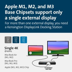 Kensington SD5760T Thunderbolt 4 Dual 4K Docking Station with 96W Power Delivery - image 9