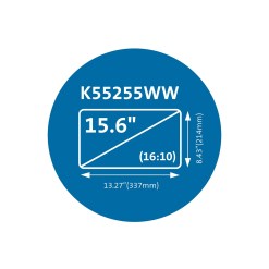 Kensington MagPro Magnetic Privacy Screen Filter for Laptops 15.6