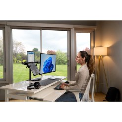Kensington SmartFit Ergo Dual Extended Monitor Arm - image 9