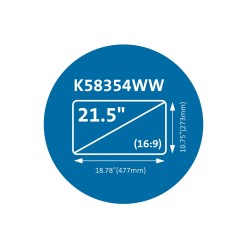 Kensington MagPro Magnetic Privacy Screen Filter for Monitors 21.5” (16:9) - image 7