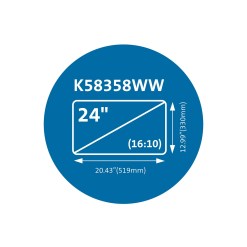 Kensington MagPro Magnetic Privacy Screen Filter for Monitors 24” (16:10) - image 7