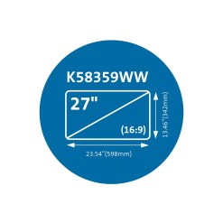 Kensington MagPro Magnetic Privacy Screen Filter for Monitors 27” (16:9) - image 7