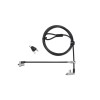 Kensington Slim N17 2.0 Keyed Dual Head Laptop Lock for Wedge-Shaped Slots - Master Keyed