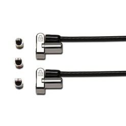 Kensington Universal 3-in-1 Keyed Cable Lock with Twin Lockheads - image 2