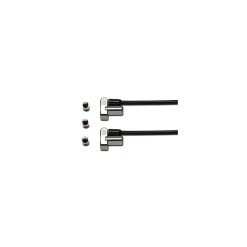 Kensington Universal 3-in-1 Keyed Cable Lock with Twin Lockheads - Master Keyed - image 3