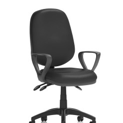 Eclipse Plus III Medium Back Task Operator Office Chair - image 4