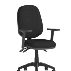 Eclipse Plus III Medium Back Task Operator Office Chair - image 5