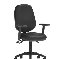 Eclipse Plus III Medium Back Task Operator Office Chair - image 8