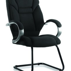 Galloway High Back Cantilever Visitor Chair with Arms - image 2