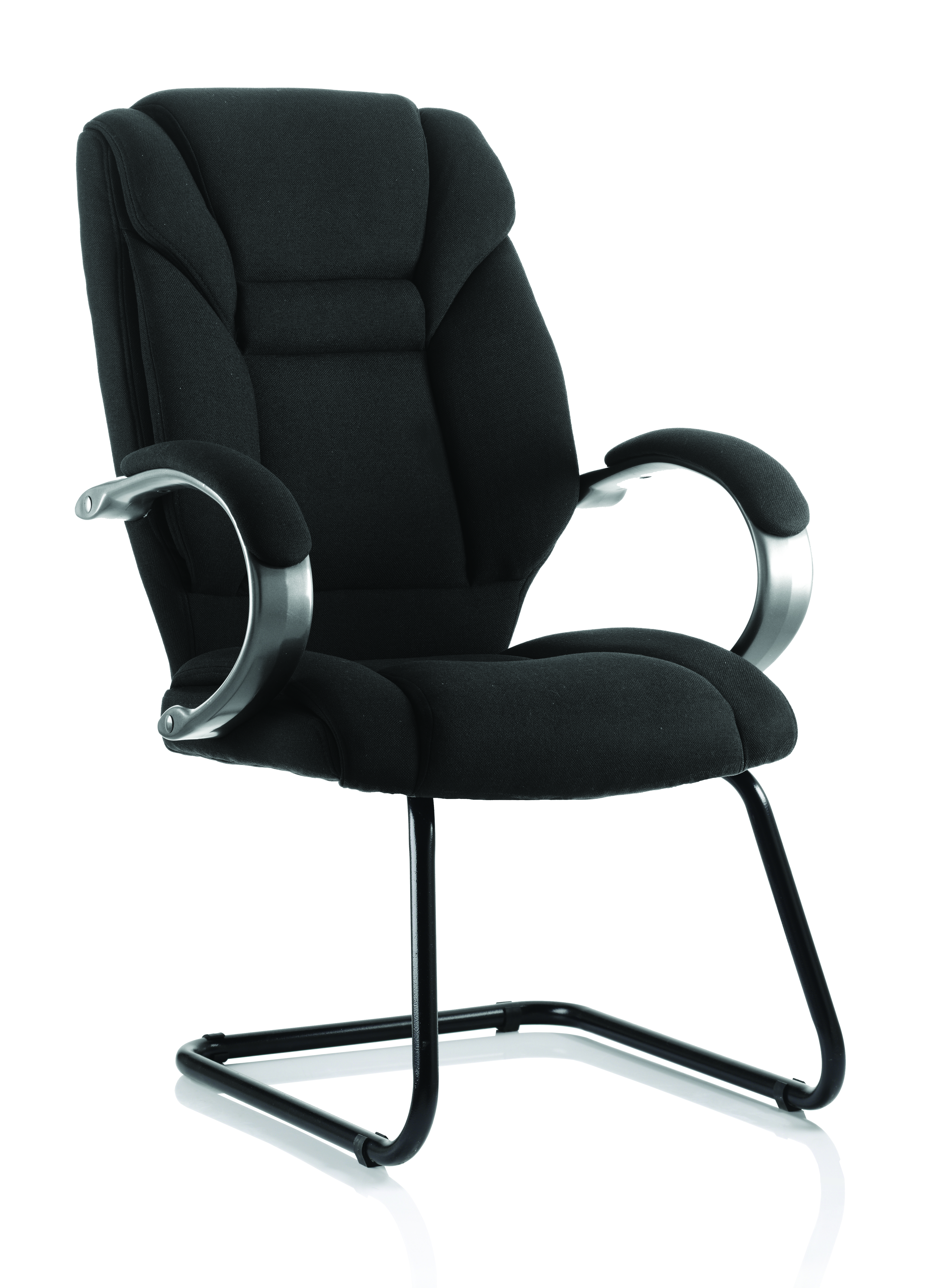 Galloway High Back Cantilever Visitor Chair with Arms - image 2