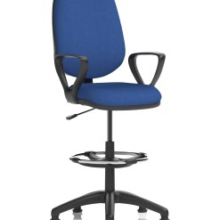 Eclipse Plus I Medium Back Task Operator Office Chair with Hi Rise Draughtsman Kit - image 5