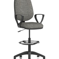 Eclipse Plus I Medium Back Task Operator Office Chair with Hi Rise Draughtsman Kit - image 6