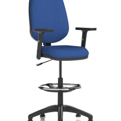 Eclipse Plus I Medium Back Task Operator Office Chair with Hi Rise Draughtsman Kit - image 8