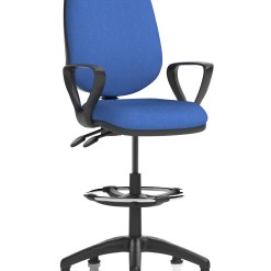 Eclipse Plus II Task Operator Office Chair with Hi Rise Draughtsman Kit - image 5