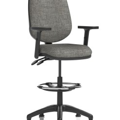 Eclipse Plus II Task Operator Office Chair with Hi Rise Draughtsman Kit - image 9