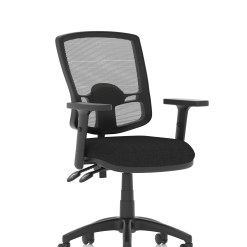 Eclipse Plus II Deluxe Mesh Back Task Operator Office Chair - image 2