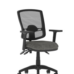 Eclipse Plus III Deluxe Medium Mesh Back Task Operator Office Chair - image 8