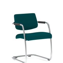 Havanna Medium Back Cantilever Visitor Chair with Arms - image 7
