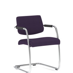 Havanna Medium Back Cantilever Visitor Chair with Arms - image 8