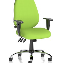 Lisbon Medium Back Task Operator Office Chair with Height Adjustable Arms - image 2