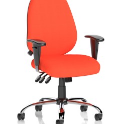 Lisbon Medium Back Task Operator Office Chair with Height Adjustable Arms - image 4