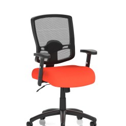 Portland Medium Mesh Back Task Operator Office Chair with Arms - image 4