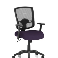 Portland Medium Mesh Back Task Operator Office Chair with Arms - image 8