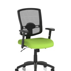 Portland II Medium Mesh Back Task Operator Office Chair with Arms - image 2
