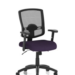 Portland II Medium Mesh Back Task Operator Office Chair with Arms - image 8