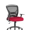 Zeus Medium Mesh Back Task Operator Office Chair with Arms