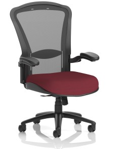 Houston High Mesh Back Heavy Duty Task Operator Office Chair with Arms