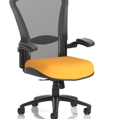 Houston High Mesh Back Heavy Duty Task Operator Office Chair with Arms