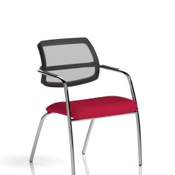 Swift Medium Back Visitor Chair (Straight Leg) - image 2