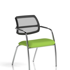 Swift Medium Back Visitor Chair (Straight Leg) - image 5