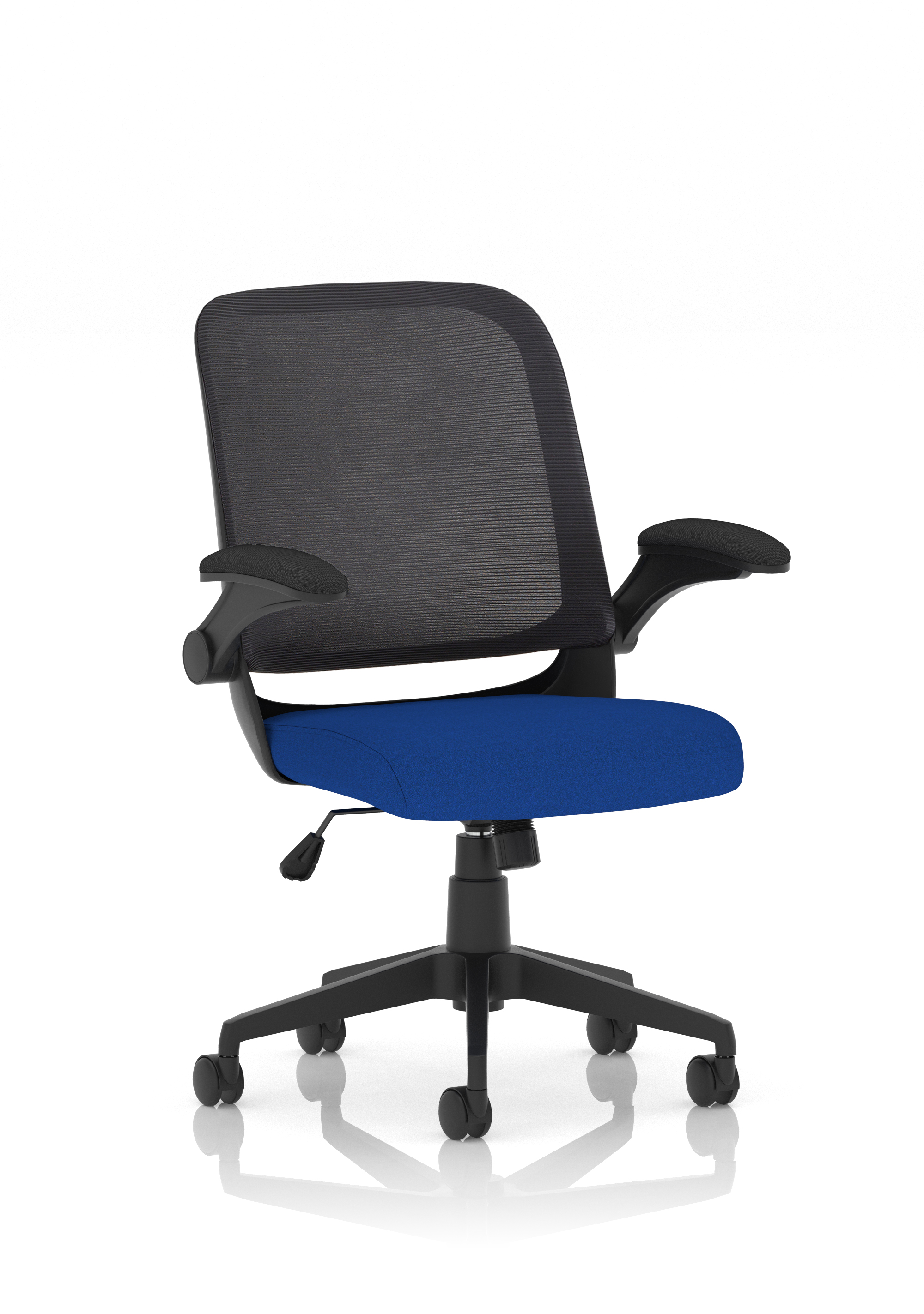 Crew Task Operator Mesh Chair With Folding Arms - image 6