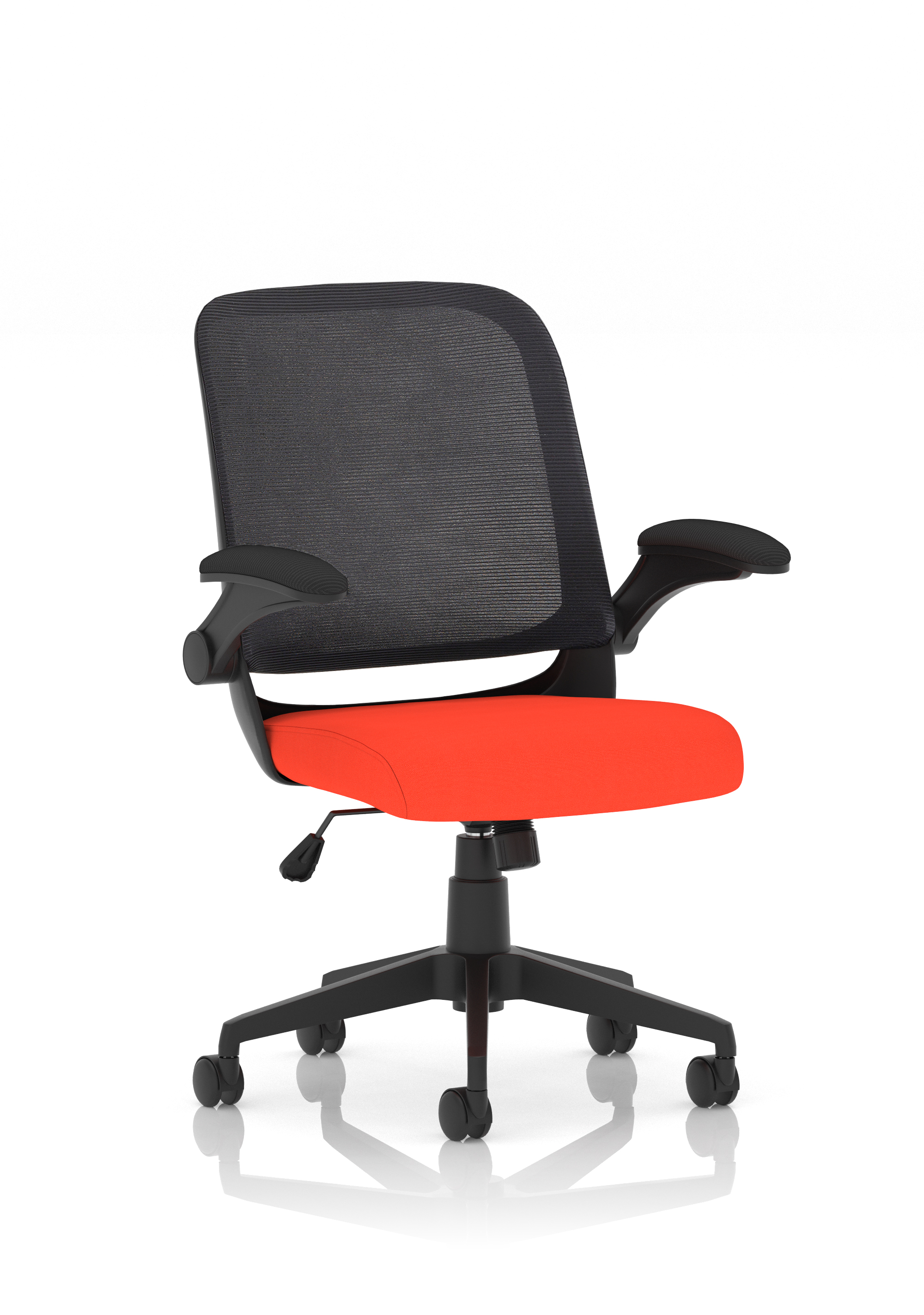 Crew Task Operator Mesh Chair With Folding Arms - image 7