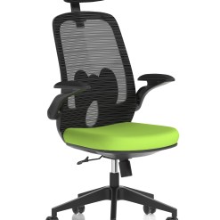 Sigma Executive Mesh Chair With Folding Arms - image 4