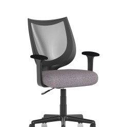 Camden Medium Back Black Mesh Task Operator Office Chair With Arms - image 10