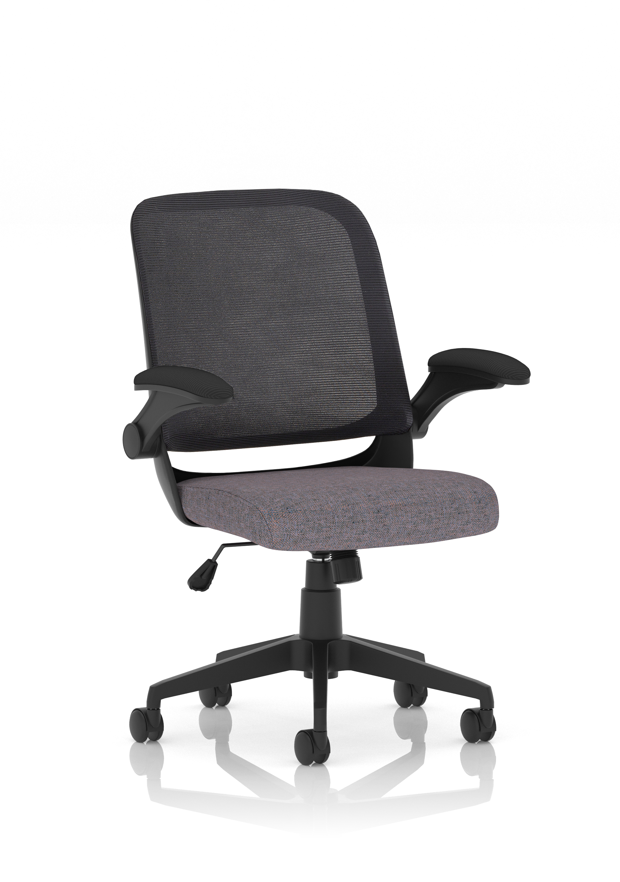 Crew Task Operator Mesh Chair With Folding Arms - image 10