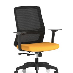 Ventra Mesh Back Task Operator Office Chair Height Adjustable Arms - image 5