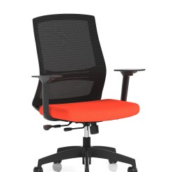 Ventra Mesh Back Task Operator Office Chair Height Adjustable Arms - image 7